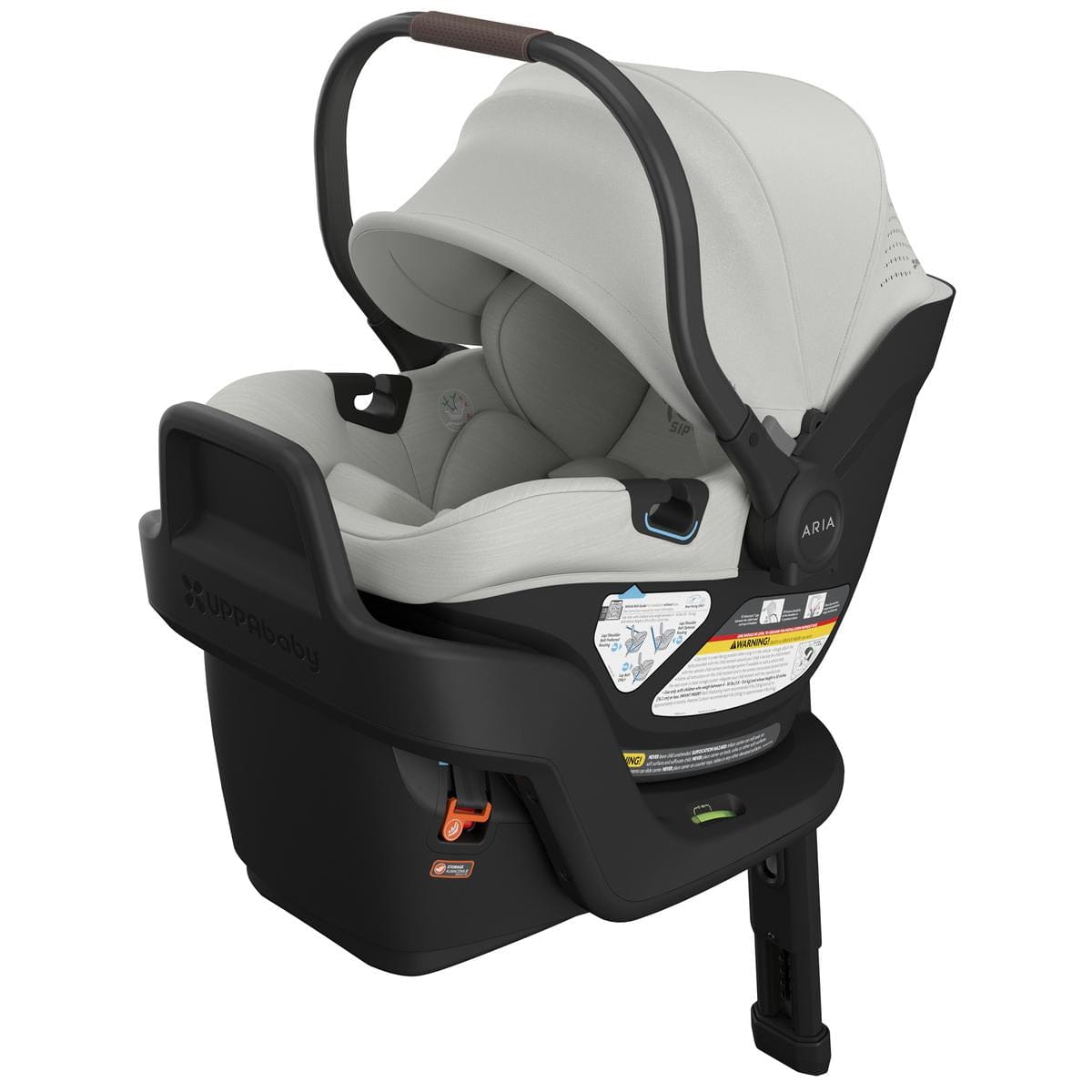 UPPAbaby Aria V2 Lightweight Infant Car Seat - Savannah (Pearl Gray Melange) - 1002-ARI-US-SAV