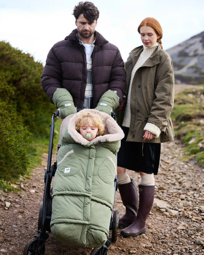7AM Enfant Warmmuffs 212 - Woodland / Greige Faux Fur, OS - Image 16