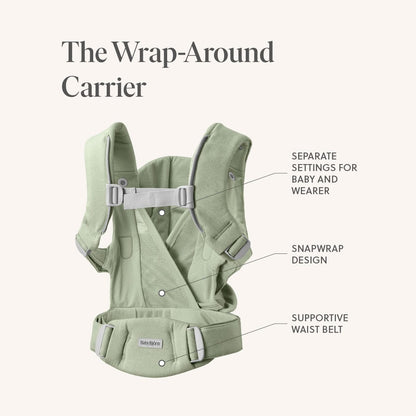 BabyBjörn Baby Carrier Hold - Woven, Sand Gray