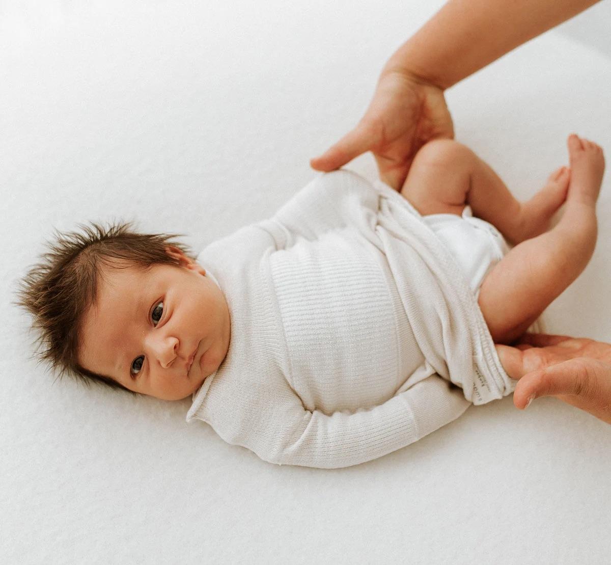 Swaddelini Bamboo Blend Sleep Sack Swaddle - Beige (6-12LBS)