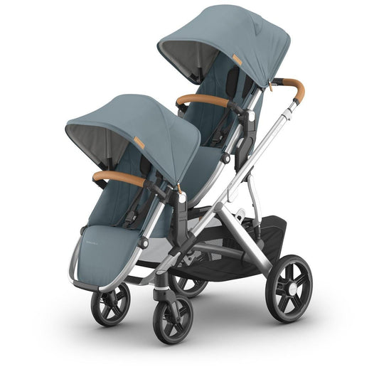 UPPAbaby Vista V3 Double Stroller with RumbleSeat V3 Bundle - Callum - DBL-V3-0303-VSO-NA-CLM