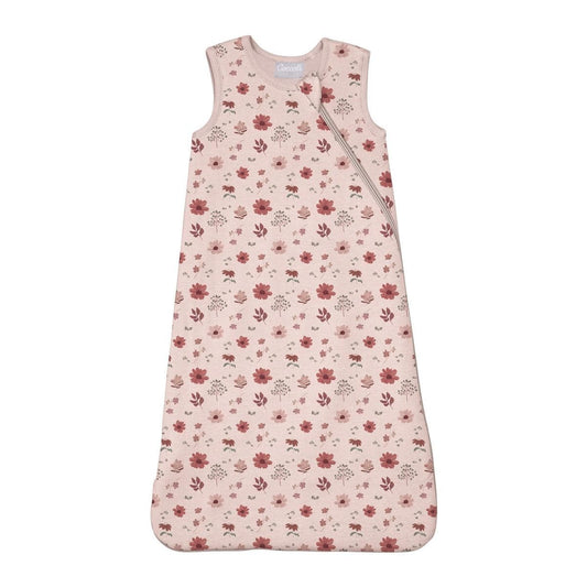 Coccoli Modal 1.5 TOG Sleepsack - Floral on Rosewater - N/9M
