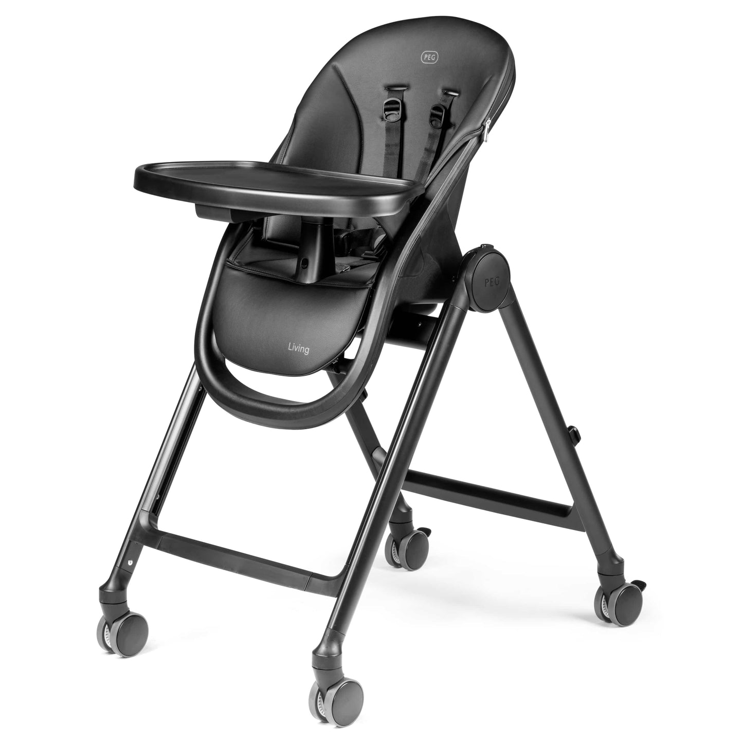 PEG Living High Chair - True Black