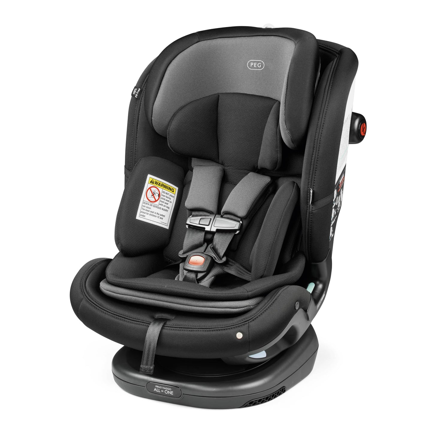 PEG Primo Viaggio All In One Convertible Car Seat - Crystal Black