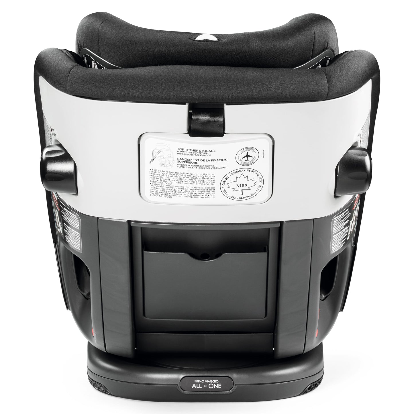 PEG Primo Viaggio All In One Convertible Car Seat - Crystal Black