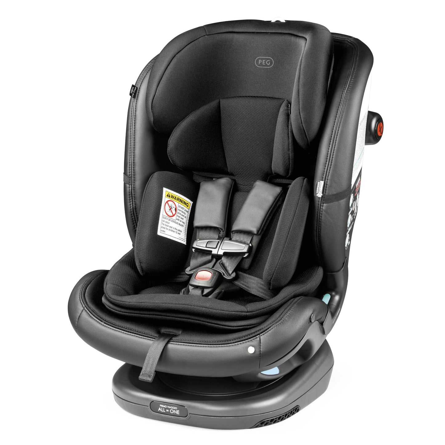 PEG Primo Viaggio All-In-One Convertible Car Seat - Licorice
