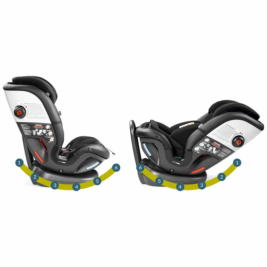 PEG Primo Viaggio All-In-One Convertible Car Seat - Licorice
