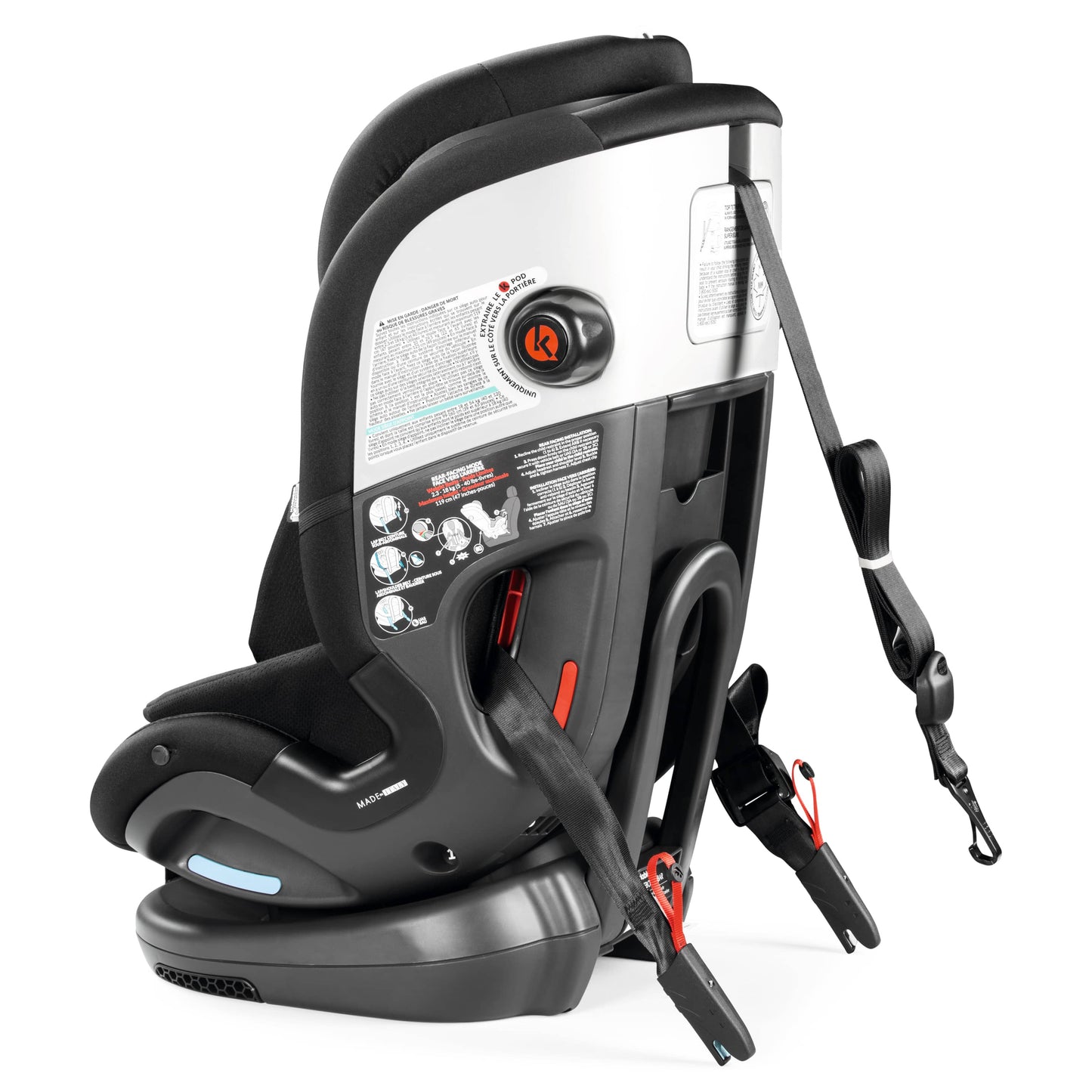 PEG Primo Viaggio All-In-One Convertible Car Seat - Licorice