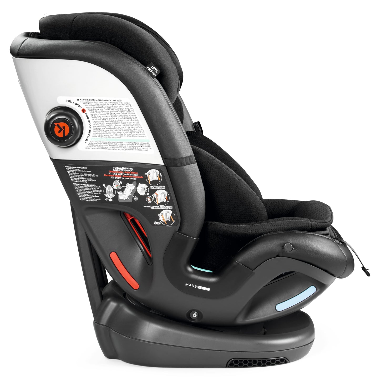 PEG Primo Viaggio All-In-One Convertible Car Seat - Licorice