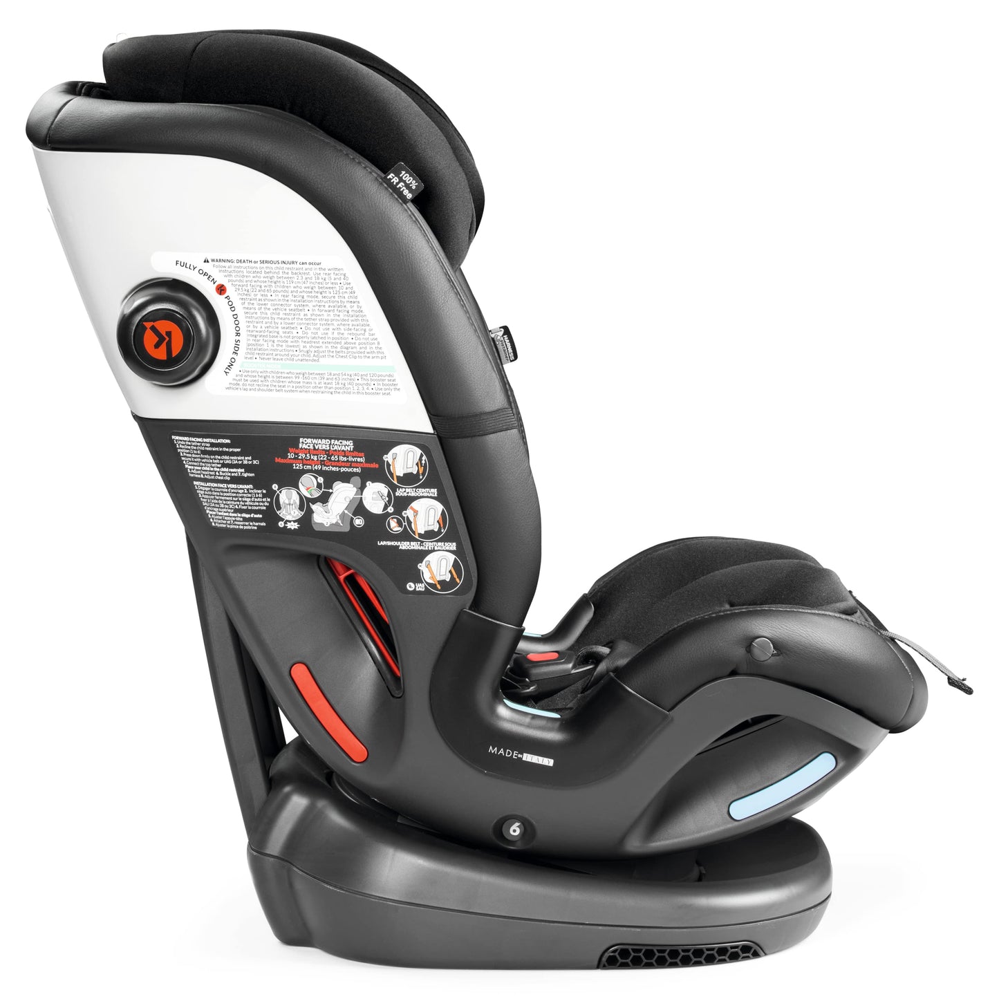 PEG Primo Viaggio All-In-One Convertible Car Seat - Licorice