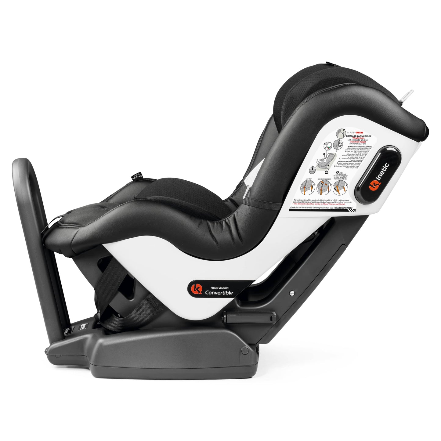 PEG Primo Viaggio Kinetic Convertible Car Seat - Licorice