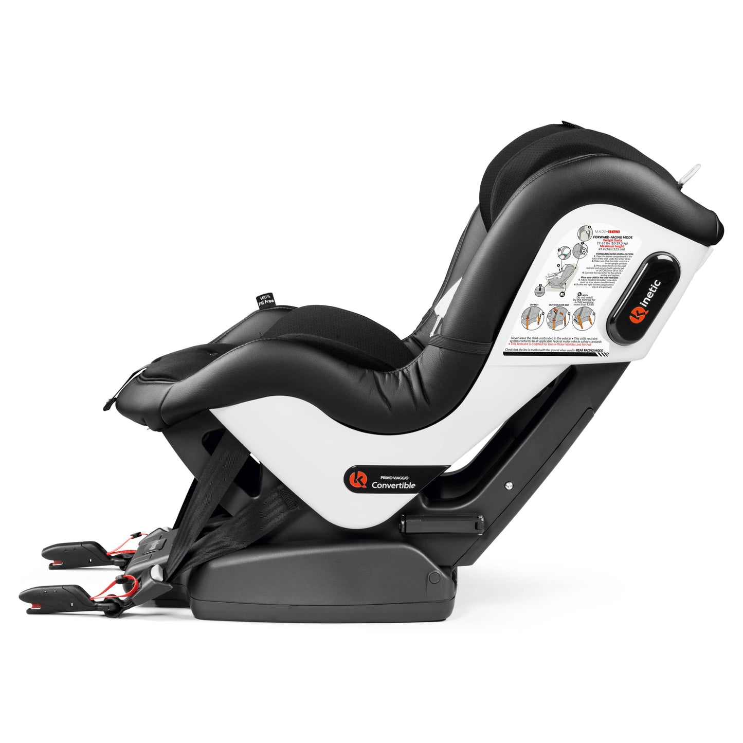 PEG Primo Viaggio Kinetic Convertible Car Seat - Licorice