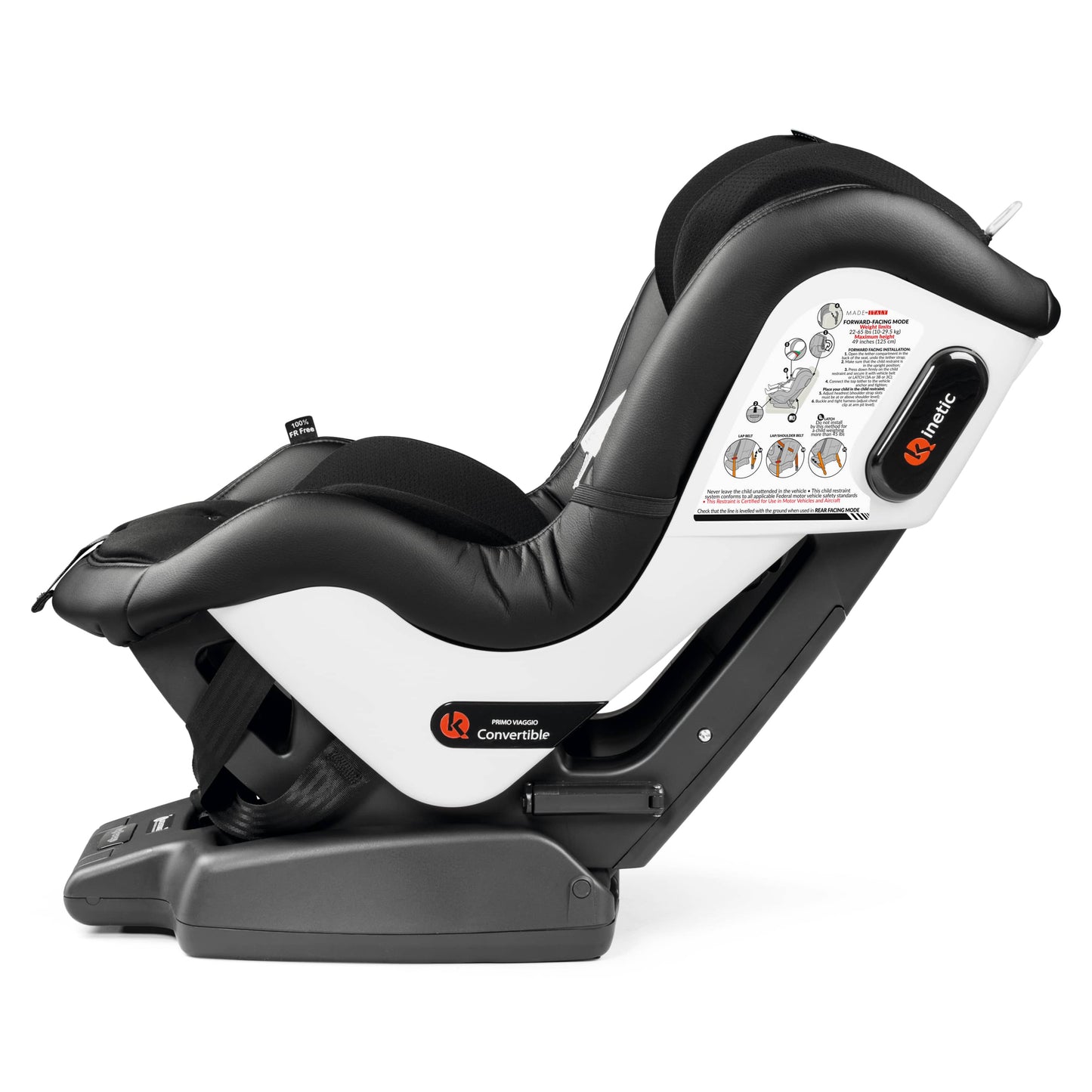 PEG Primo Viaggio Kinetic Convertible Car Seat - Licorice