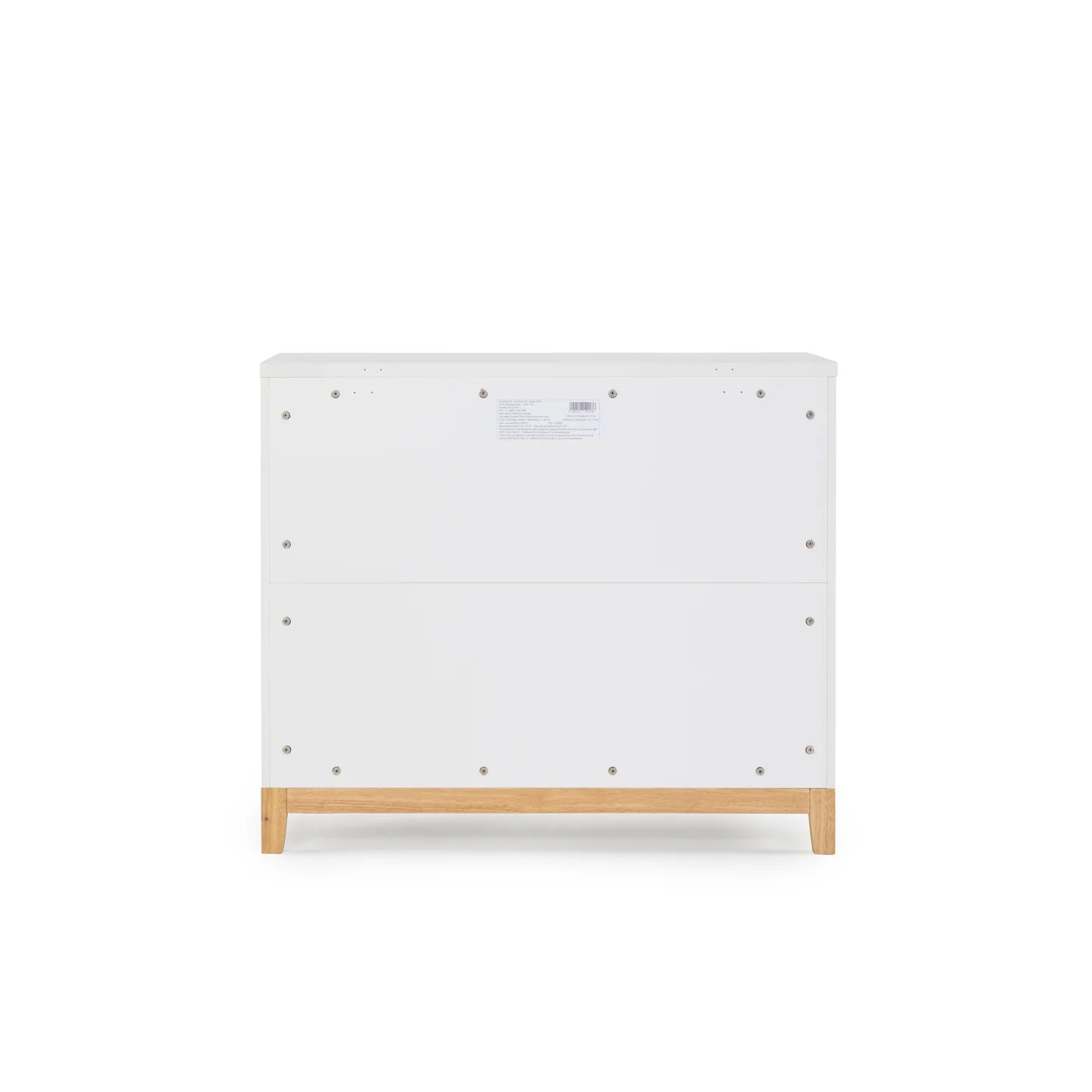 dadada Lala Big 6-Drawer Dresser - White / Natural