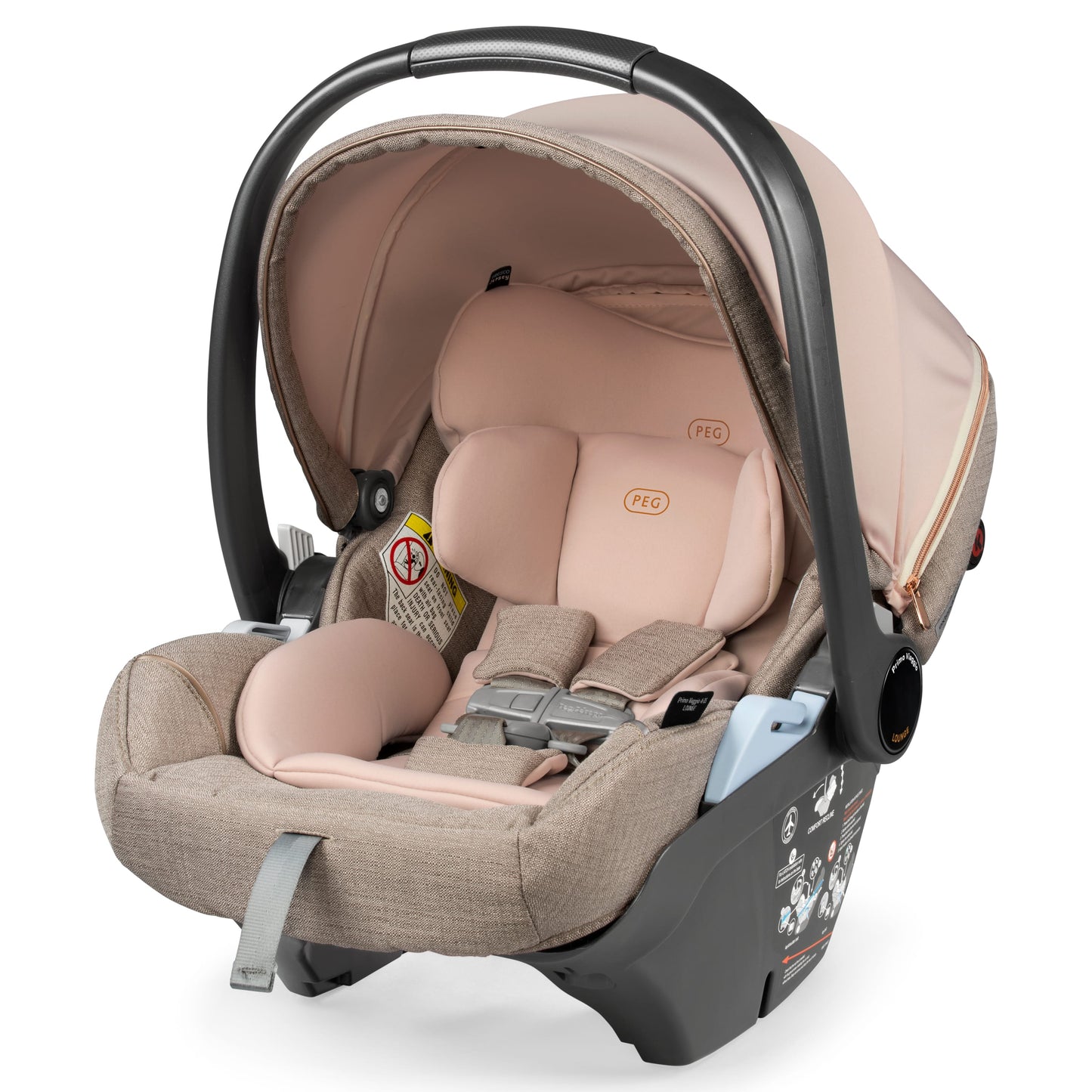 PEG Primo Viaggio Lounge Reclining Infant Car Seat - Mon Amour