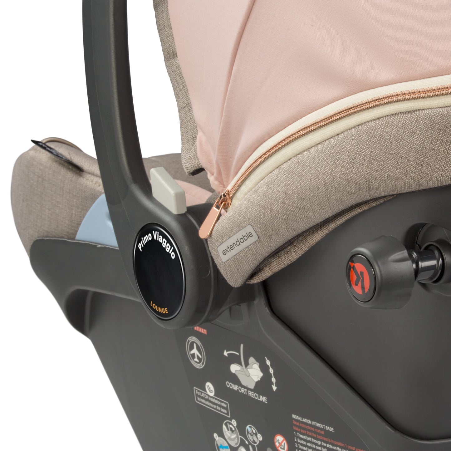 PEG Primo Viaggio Lounge Reclining Infant Car Seat - Mon Amour