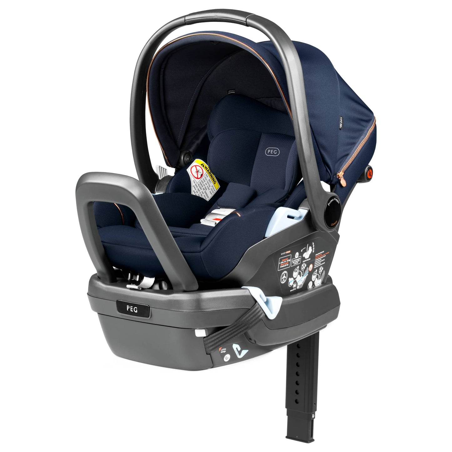 PEG Primo Viaggio Lounge Reclining Infant Car Seat - Blue Shine