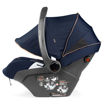 PEG Primo Viaggio Lounge Reclining Infant Car Seat - Blue Shine