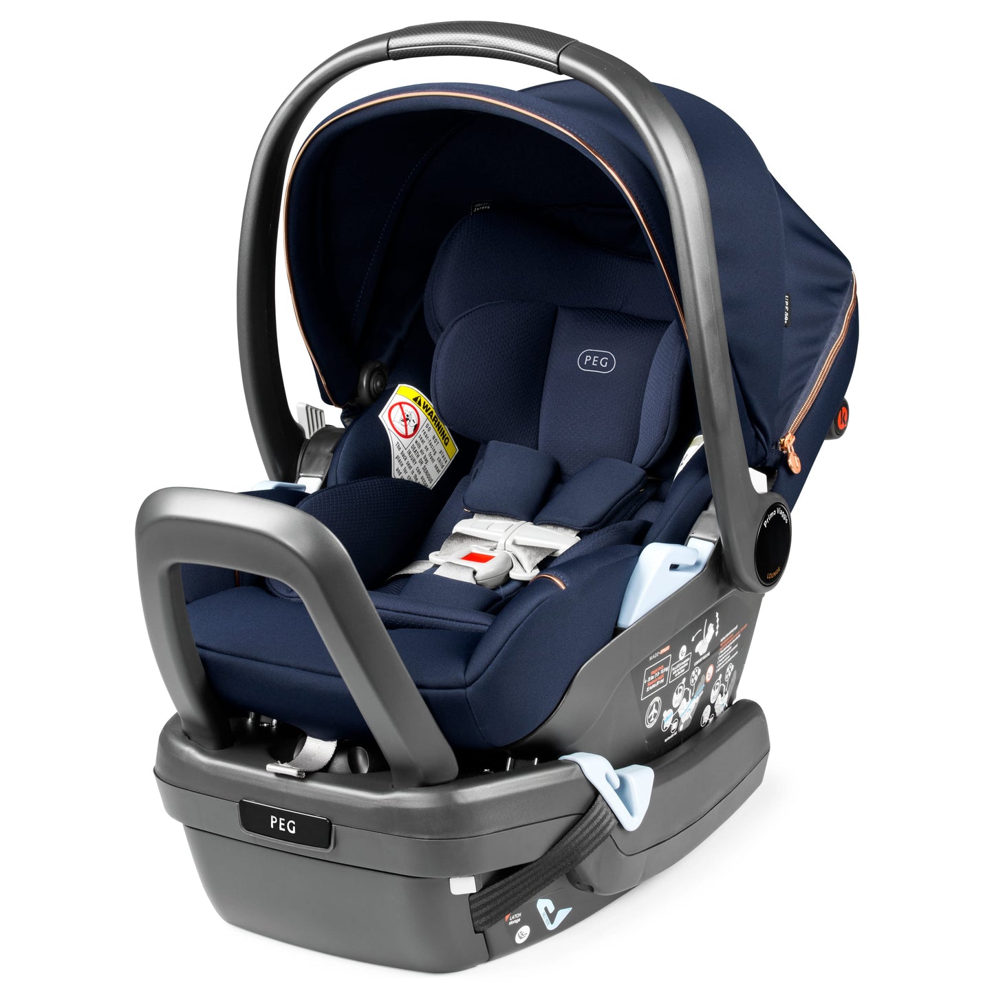 PEG Primo Viaggio Lounge Reclining Infant Car Seat - Blue Shine
