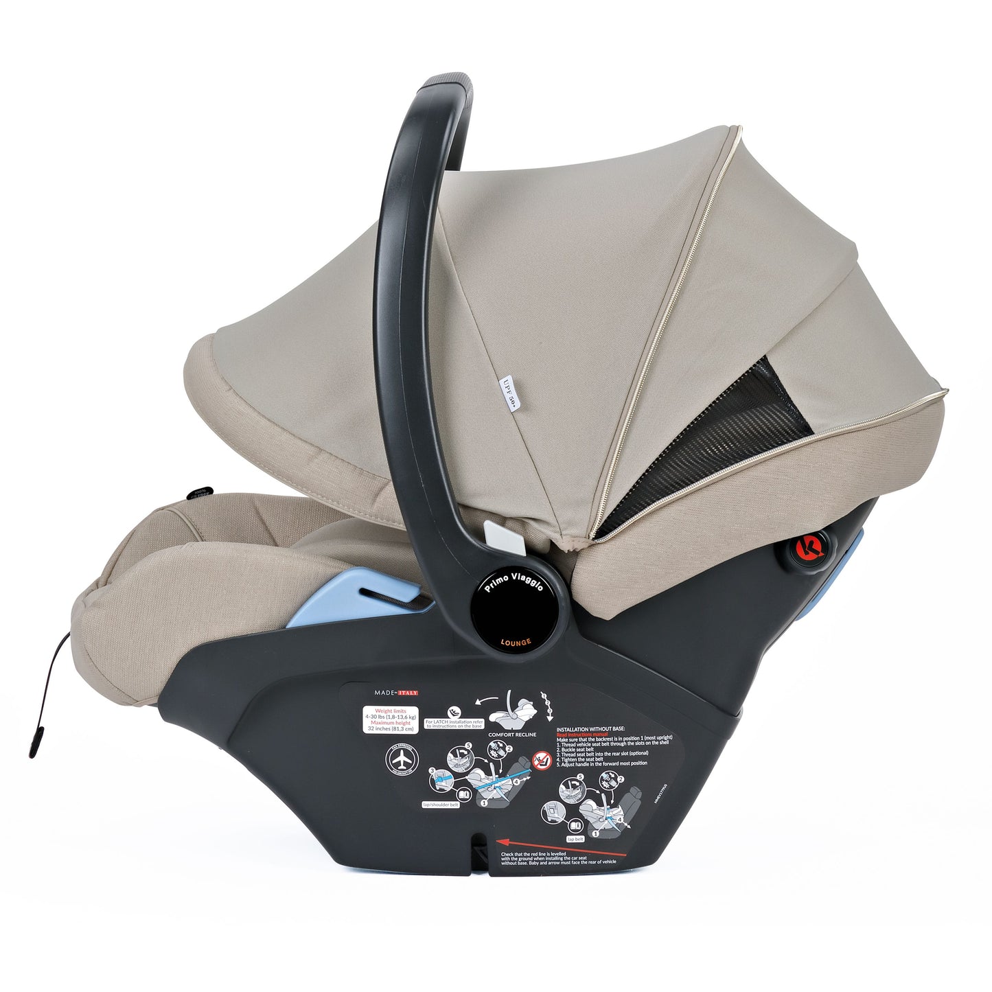 PEG Primo Viaggio Lounge Reclining Infant Car Seat - Astral