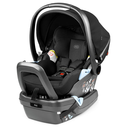 PEG Primo Viaggio Lounge Reclining Infant Car Seat - True Black