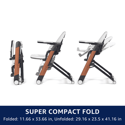 Peg Perego Siesta High Chair - Pure White (Albee Exclusive)