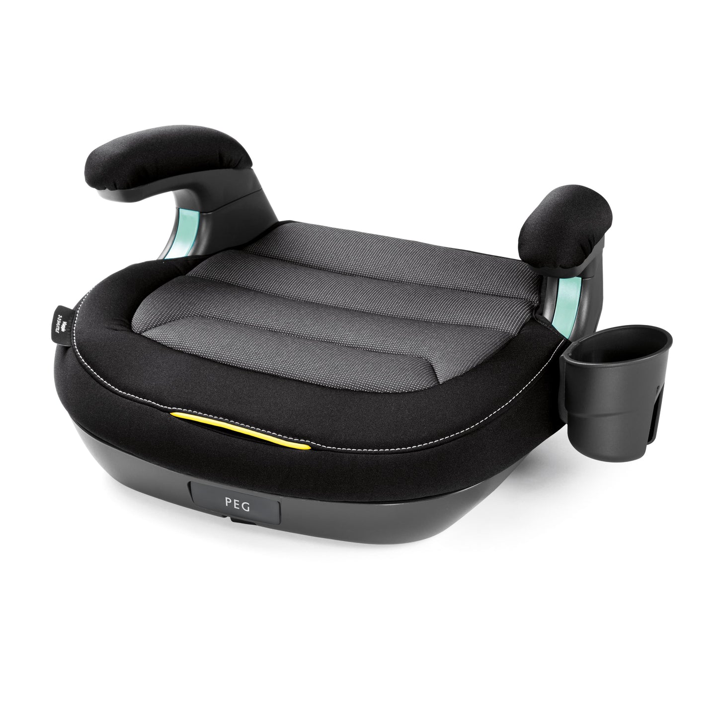 PEG Viaggio Shuttle 120 Backless Belt Positioning Booster Car Seat - Crystal Black