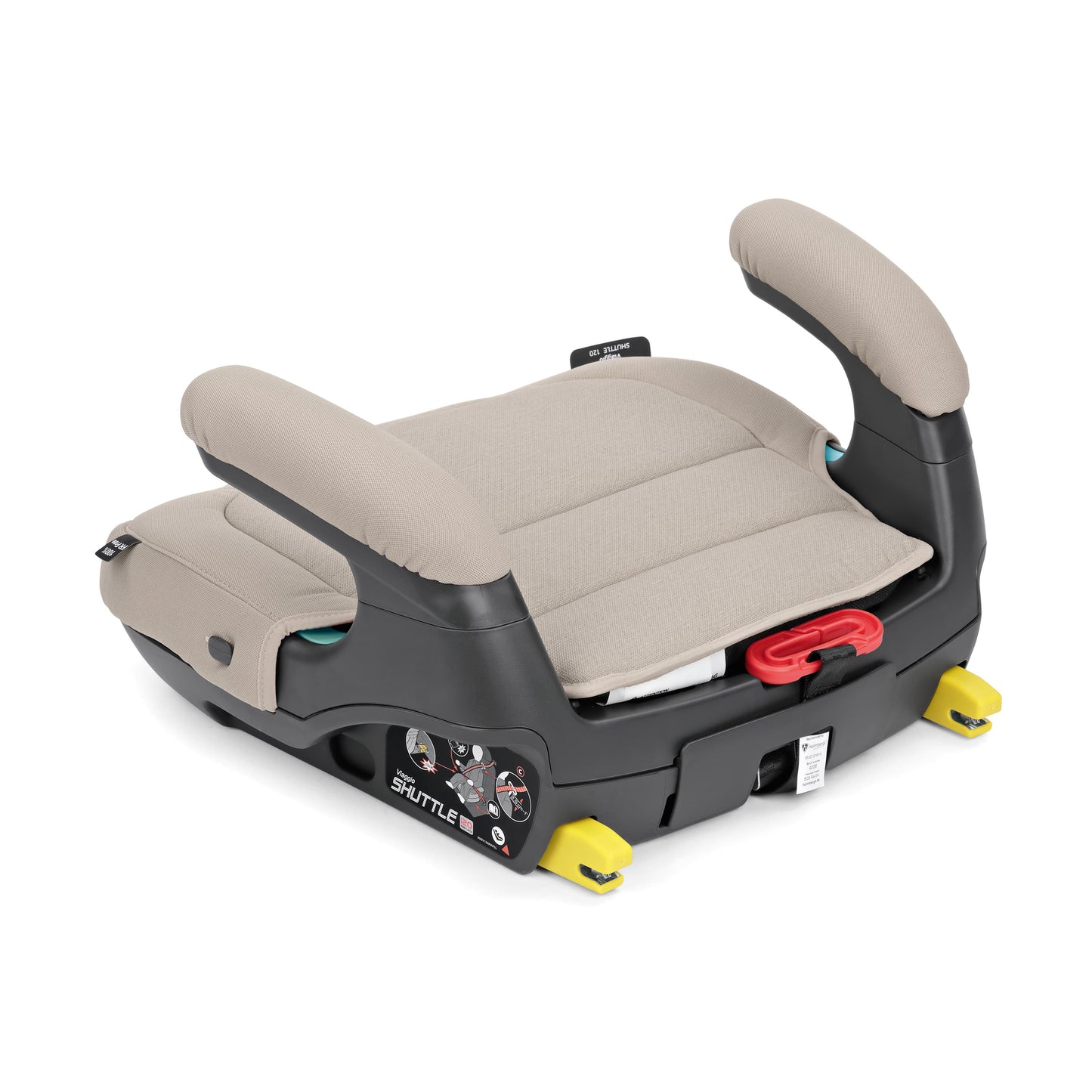 PEG Viaggio Shuttle 120 Backless Belt Positioning Booster Car Seat - Astral