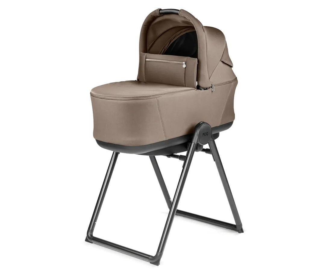 PEG Pop Up Bassinet with Stand for City Loop (One Box) - Pine Bark