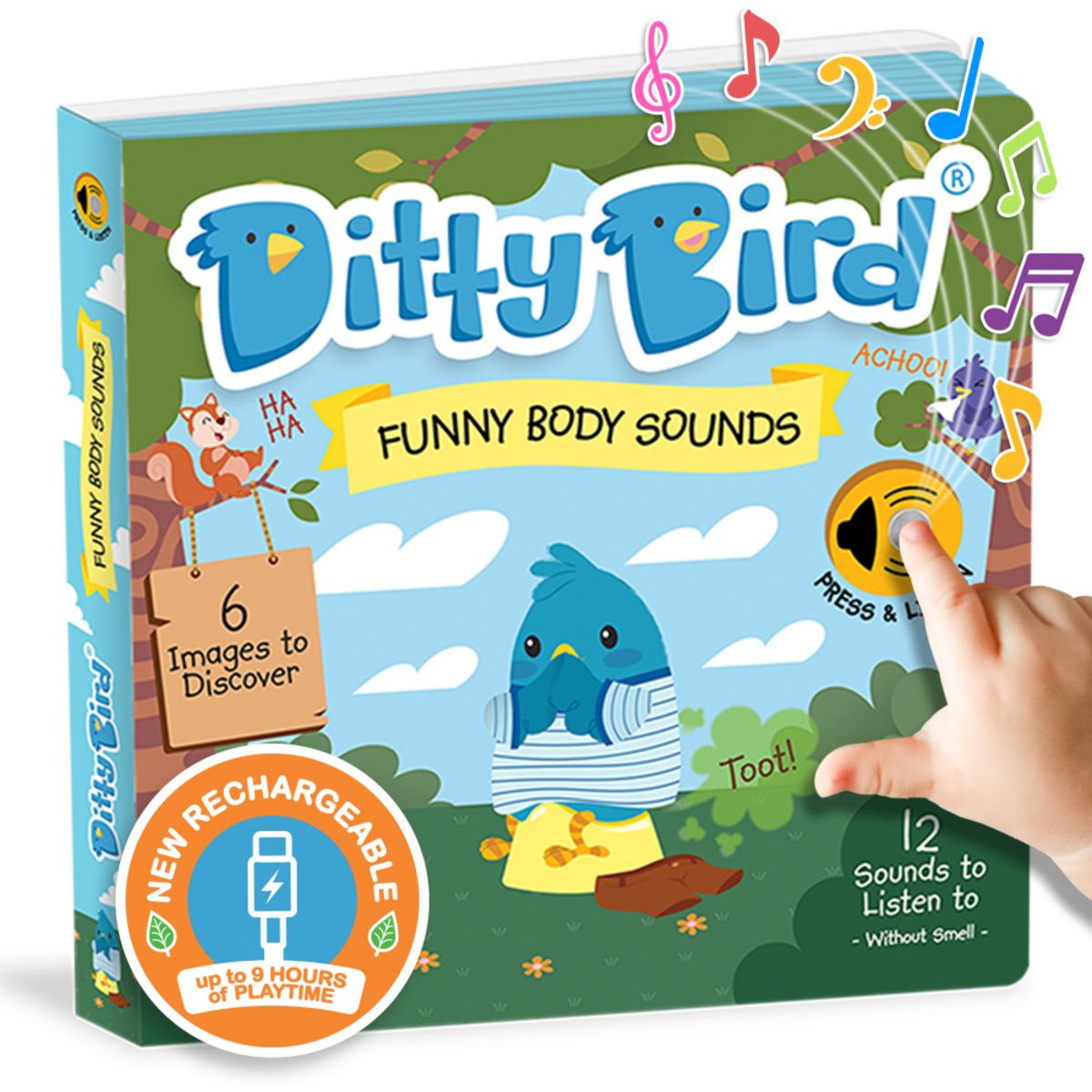 Ditty Bird Musical Books - Funny Body Sounds