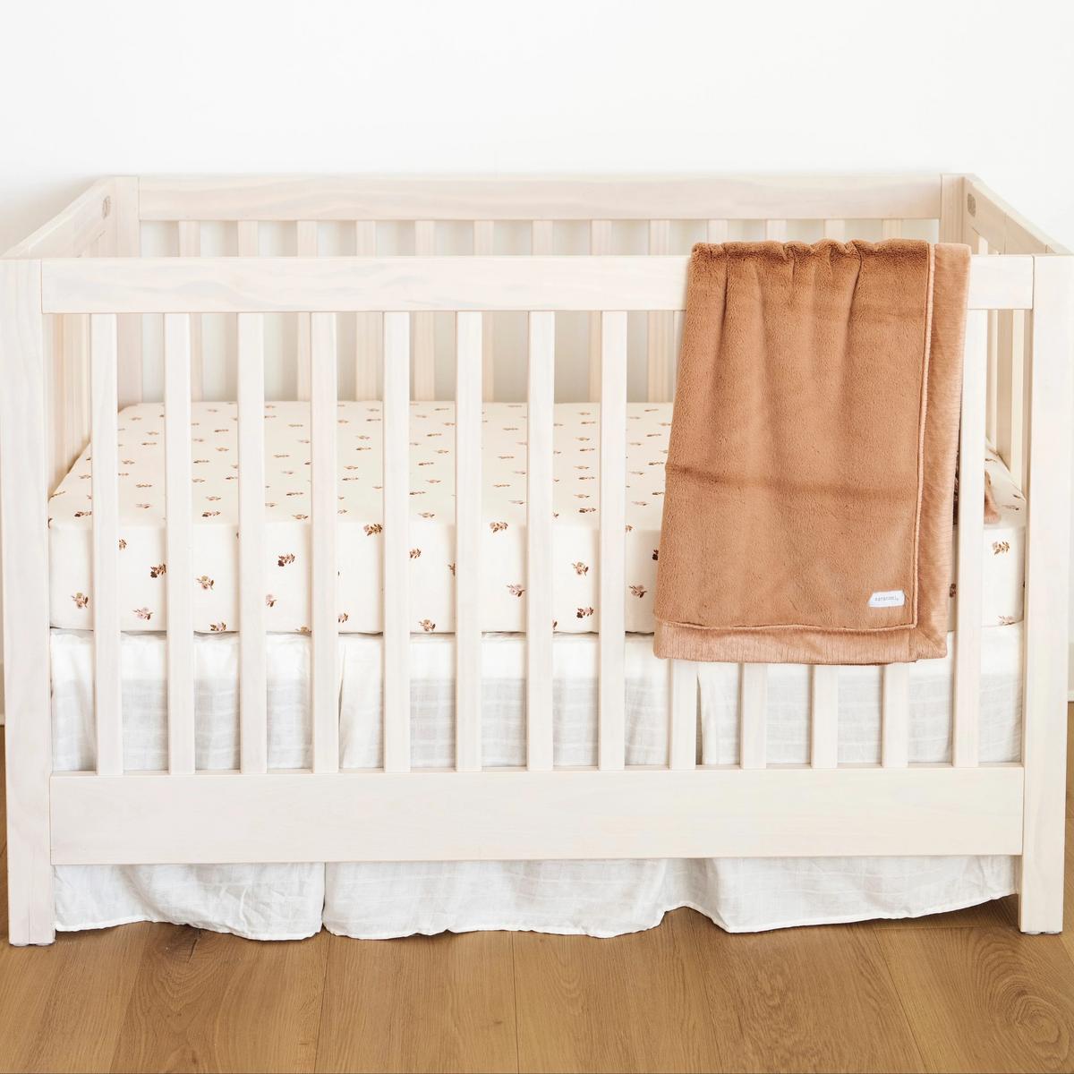 Saranoni Pleated Dust Ruffle - Cream