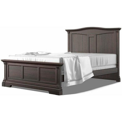 Romina Furniture Imperio Full Bed (Solid Panel)