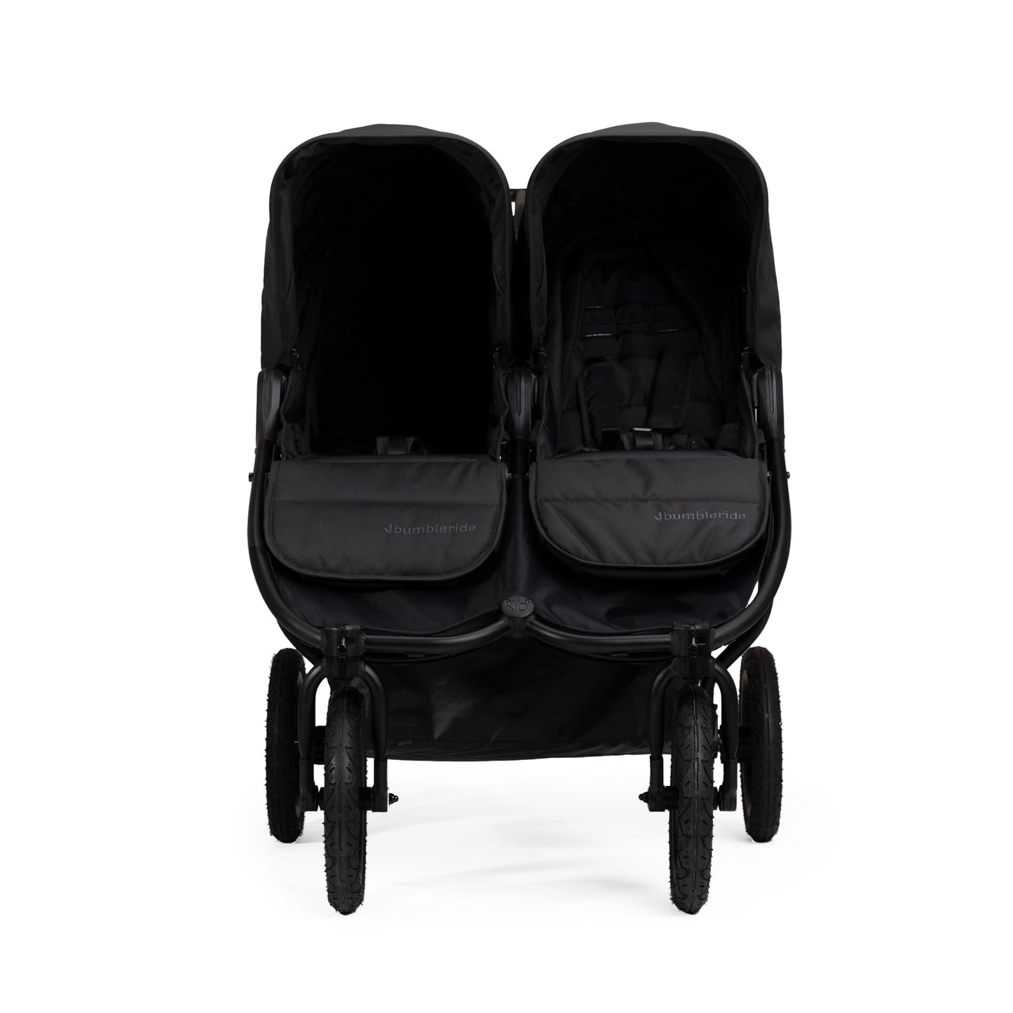 Bumbleride Indie Twin Stroller + Two Bassinet Bundle - Black