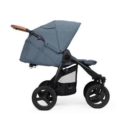 Bumbleride Indie Twin Stroller + One Bassinet Bundle - Ocean