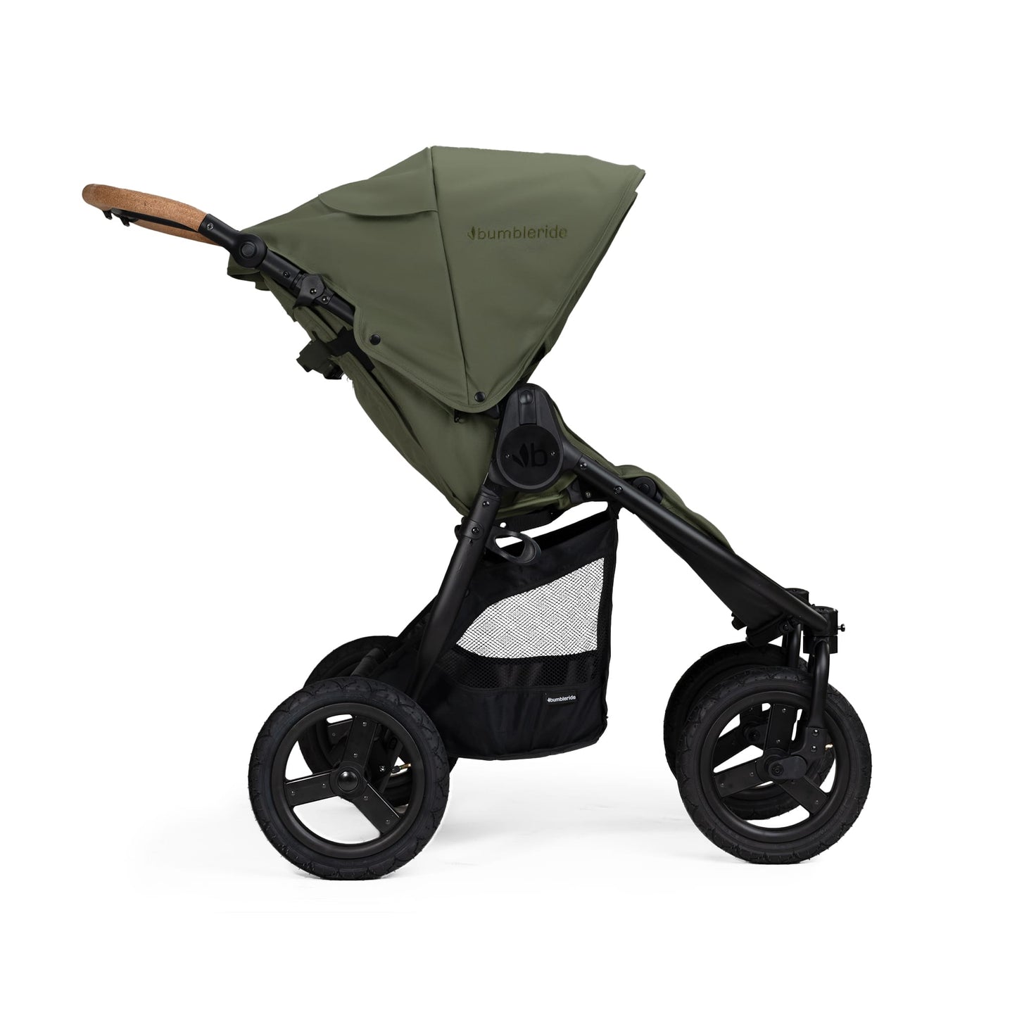 Bumbleride Indie Twin Stroller + One Bassinet Bundle - Olive