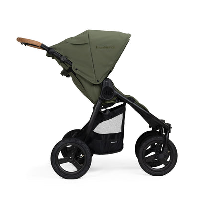 Bumbleride Indie Twin Stroller + One Bassinet Bundle - Olive