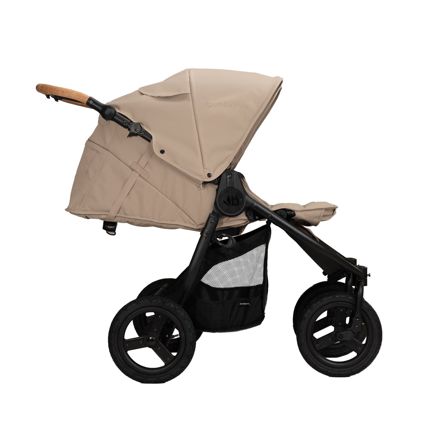 Bumbleride Indie Twin Stroller + Two Bassinet Bundle - Sand