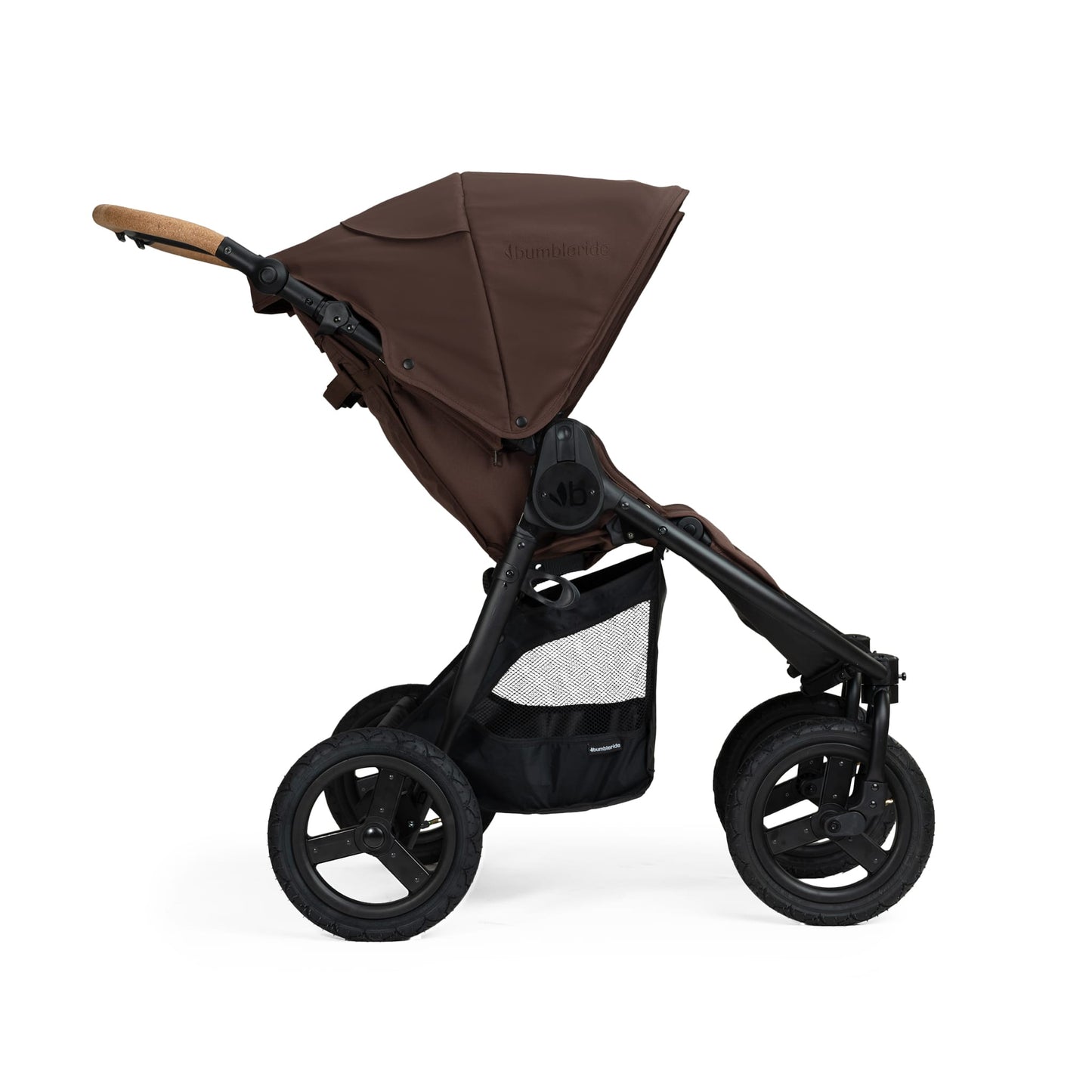 Bumbleride Indie Twin Stroller + One Bassinet Bundle - Walnut