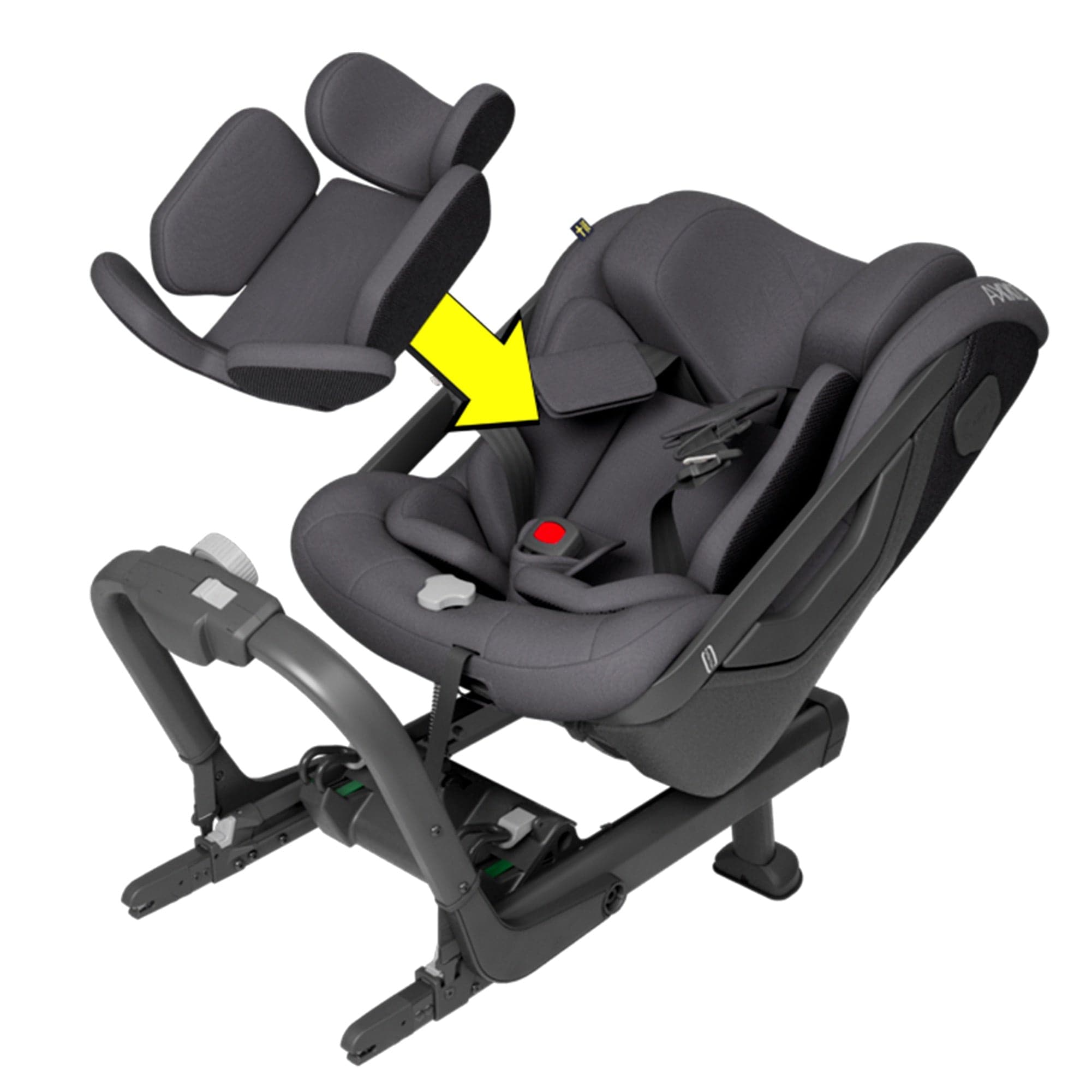 Axkid Infant Insert for ONE 3 - Coastal Storm Black – Albee Baby