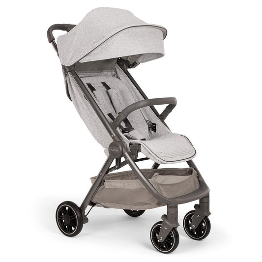 Nuna TRVL Self-Folding Compact Stroller - Sterling - ST15722STL
