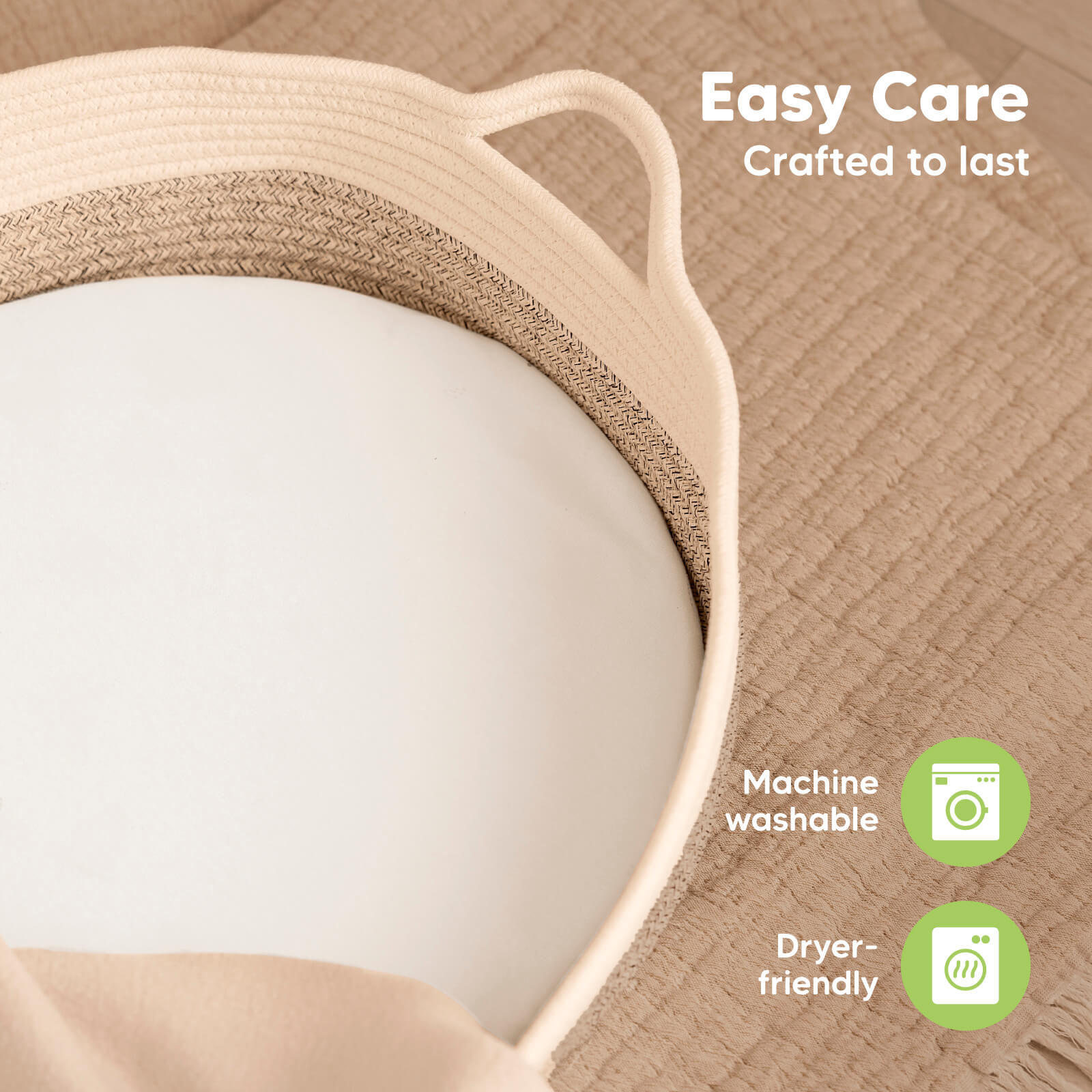 KeaBabies Isla Bassinet Mattress Sheets - Meadow image 8