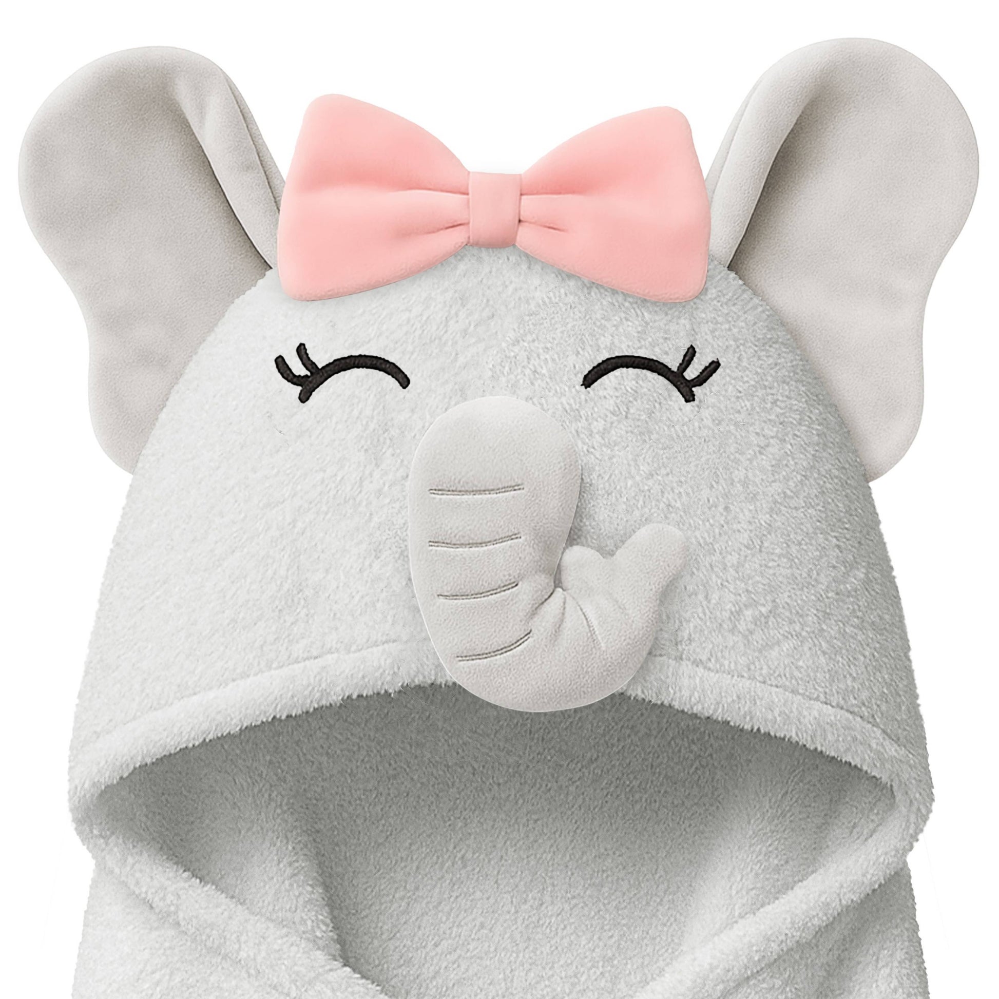 KeaBabies Playpals Hooded Baby Bath Towel - Ethan