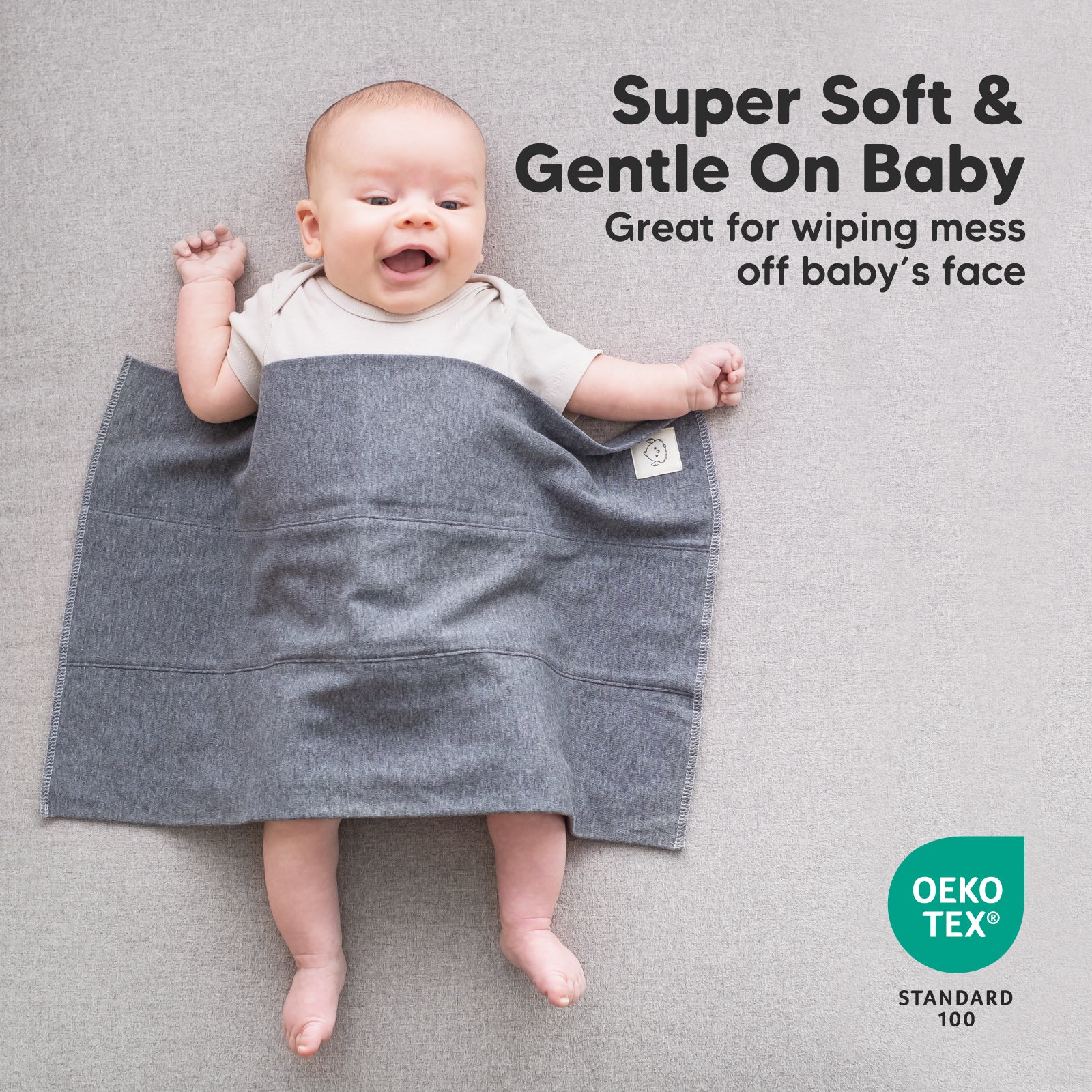 KeaBabies Shea Burp Cloths 6 Pack - Wilderness image 3