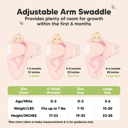 KeaBabies Soothe Baby Swaddles 3 Pack - Soft White image 8