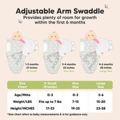 KeaBabies Soothe Zippy Baby Swaddles 3 Pack - Sage image 9