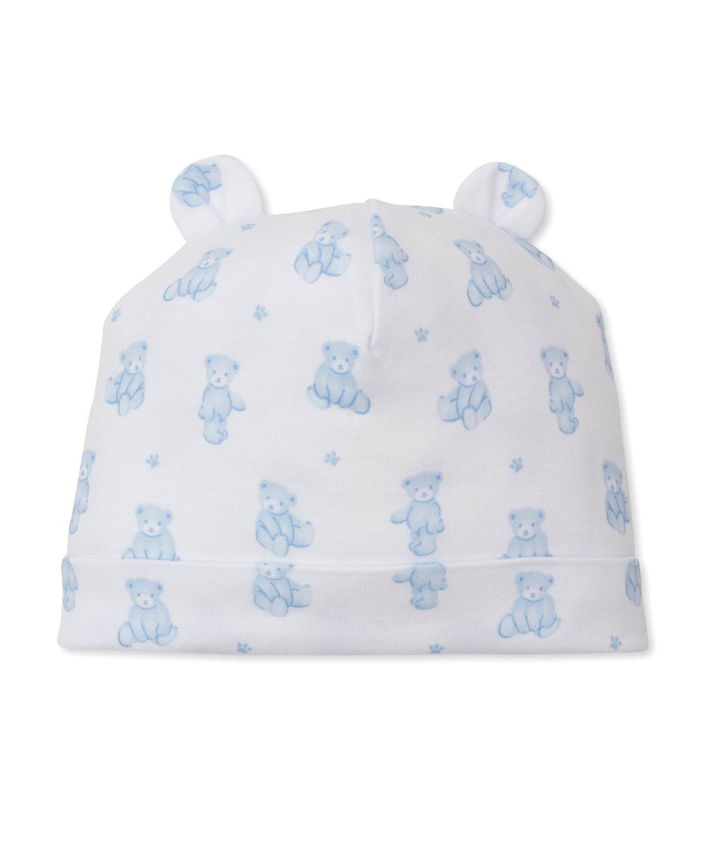 Kissy Kissy Hat - Teddy Bears, Light Blue, Newborn