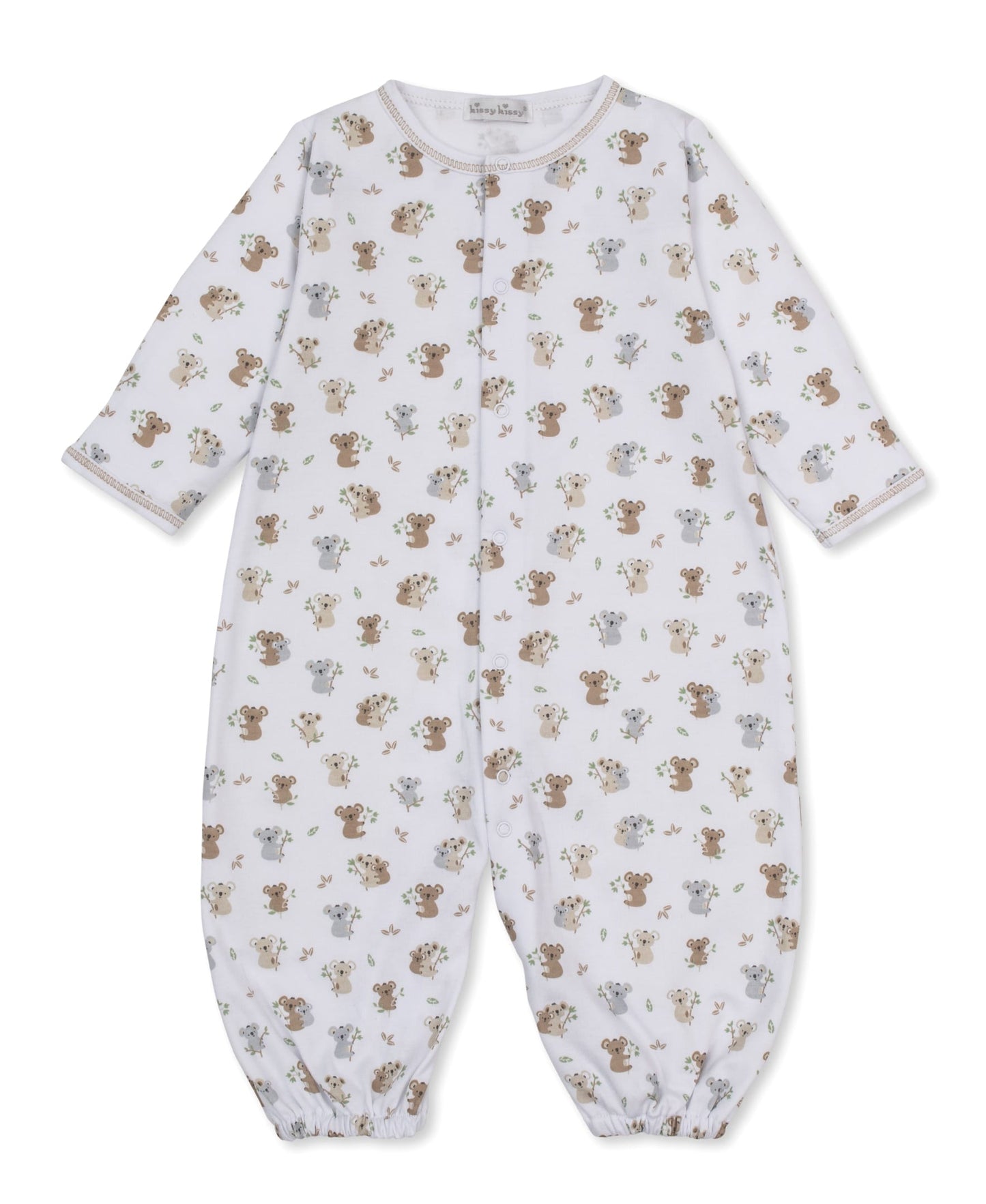 Kissy Kissy Convertible Gown Print - Multi, Newborn - Image 2