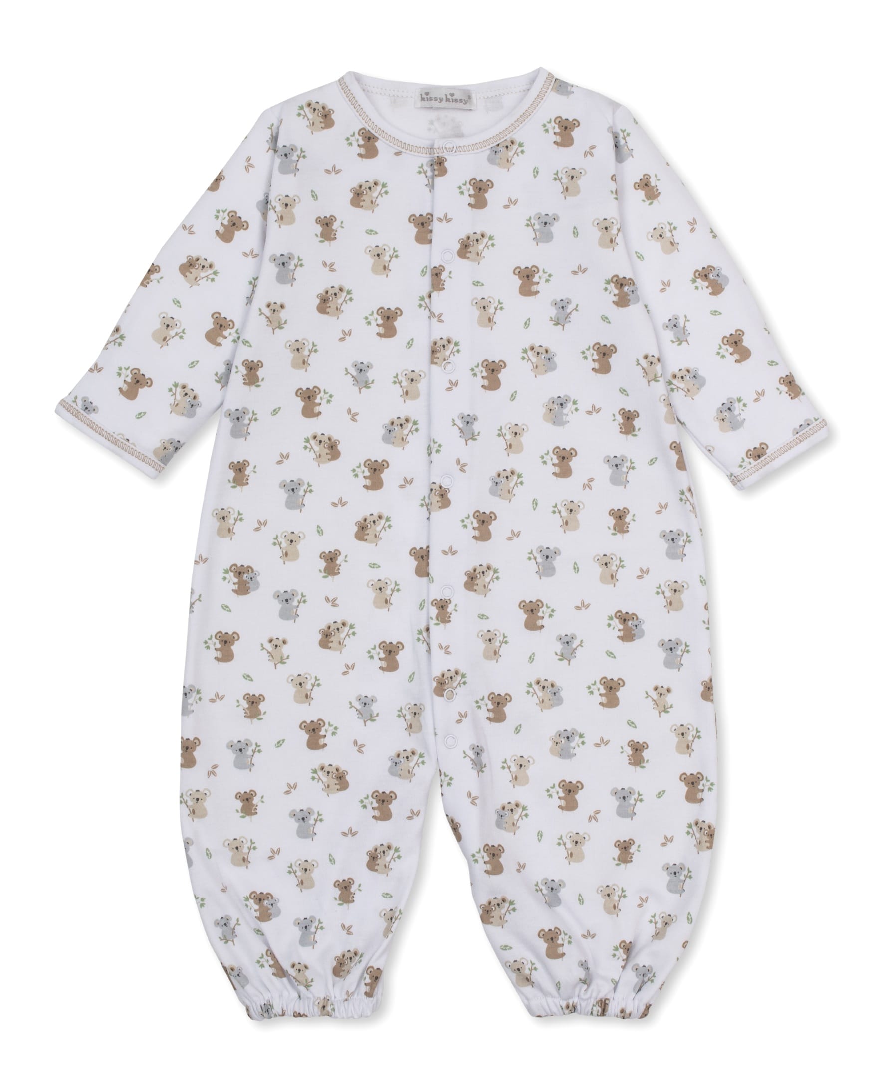 Kissy Kissy Convertible Gown Print - Multi, Newborn - Image 2