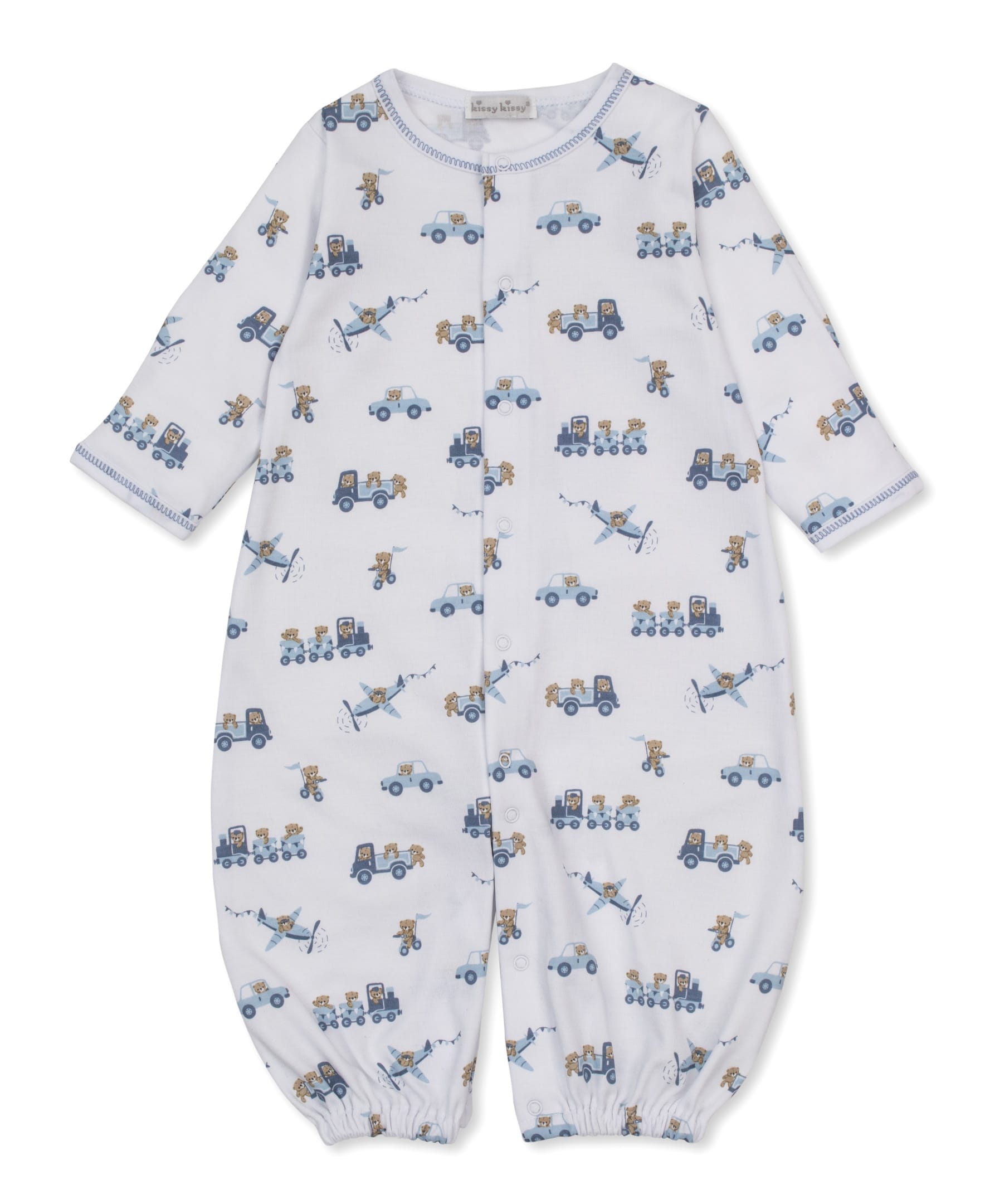 Kissy Kissy Convertible Gown Print - Multi, Newborn - Image 2