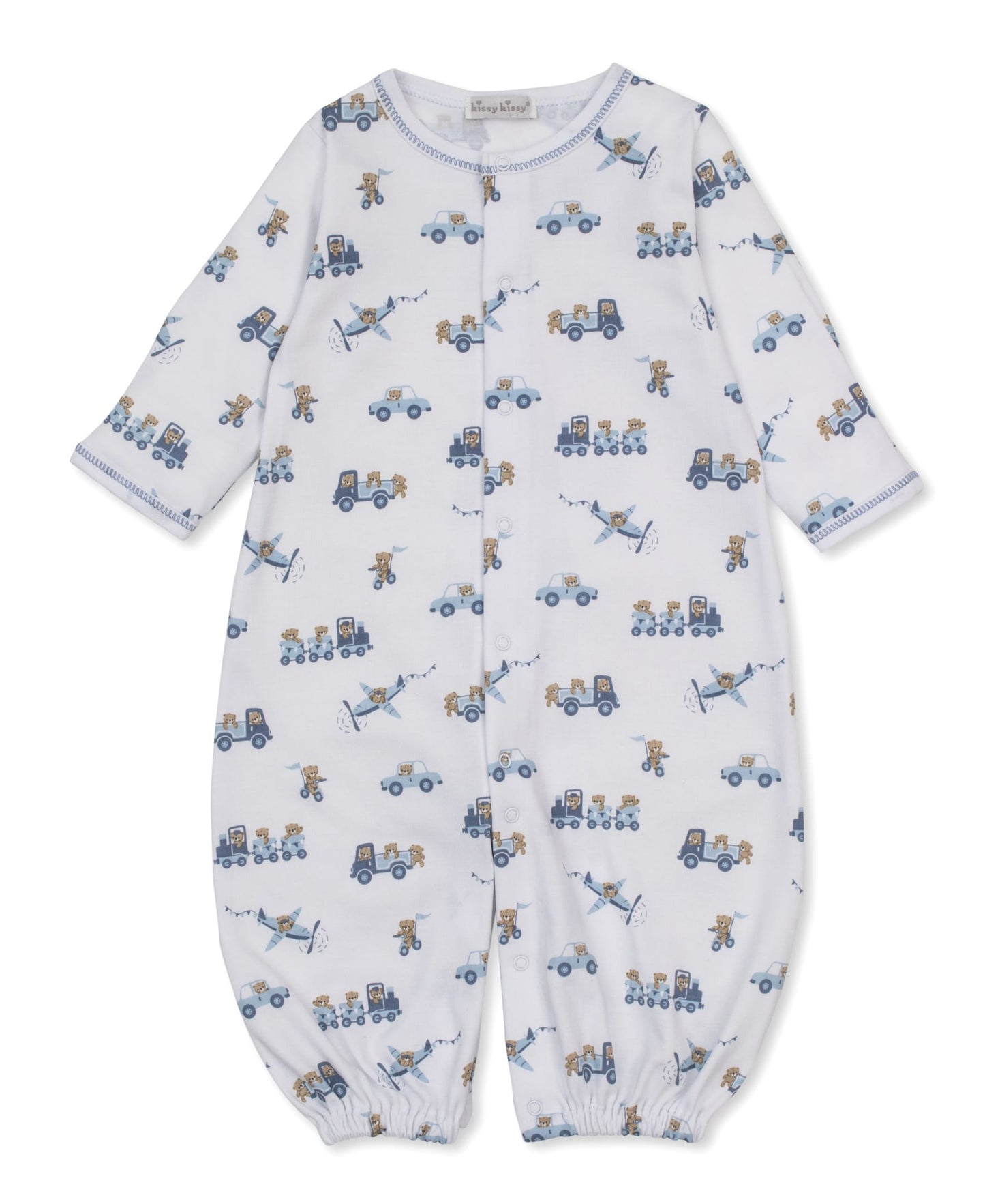 Kissy Kissy Convertible Gown Print - Multi, Newborn - Image 2